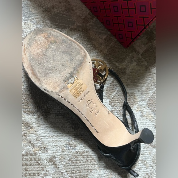 Tory Burch Capri Miller Low Heel Sandal -8.5 , Calf Leather - Picture 7 of 9